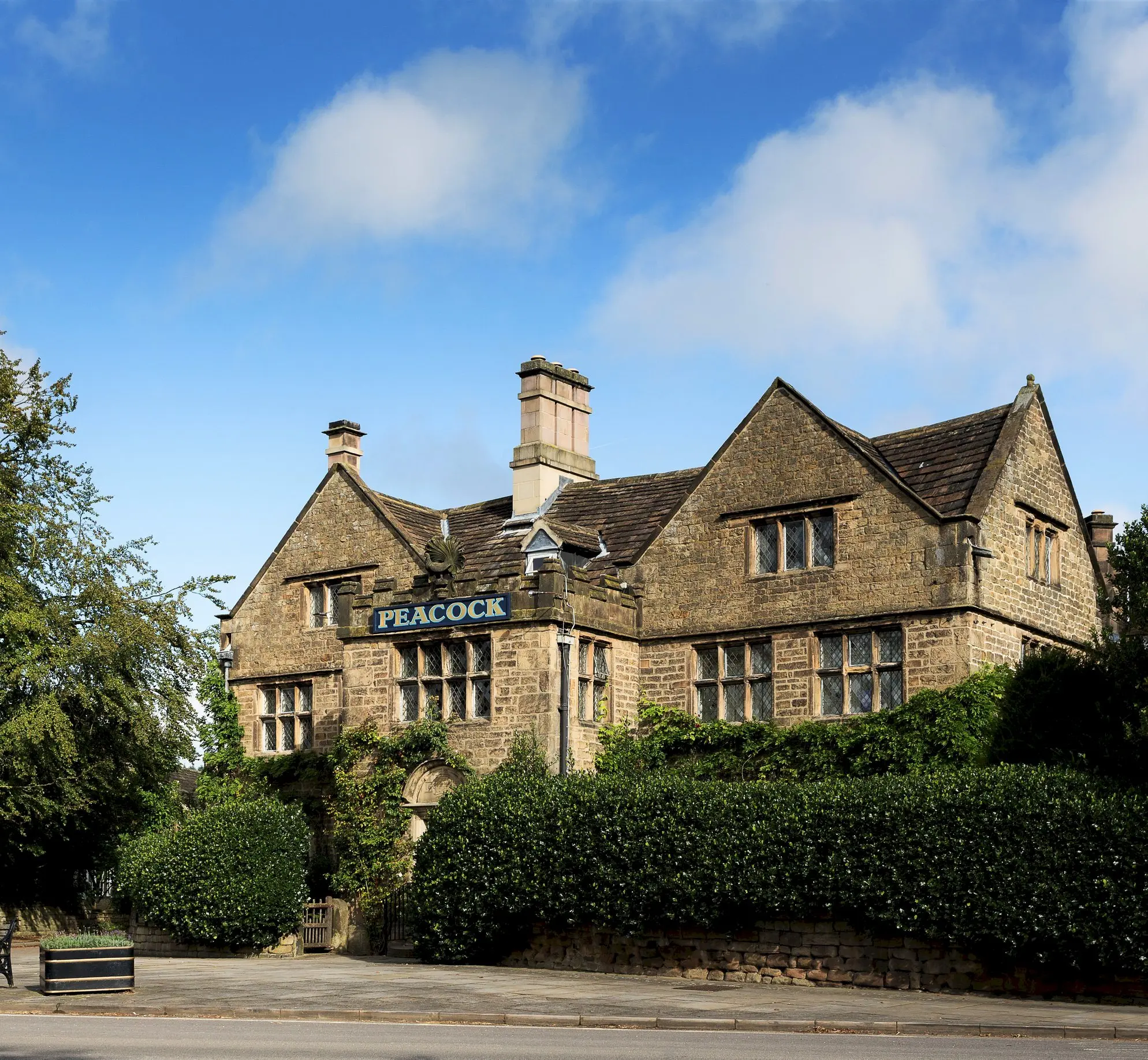 Image of Peacock at Rowsley hotel