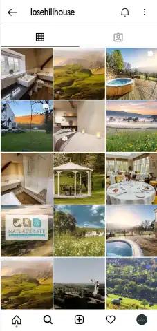 Instagram management for Losehill House Hotel & Spa