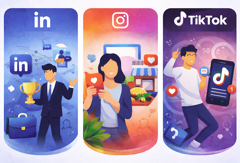 linkedin, instagram, tiktok image - we are arise