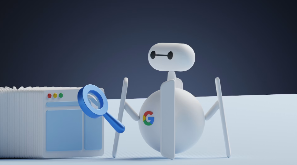 Graphic of Googlebot website crawler