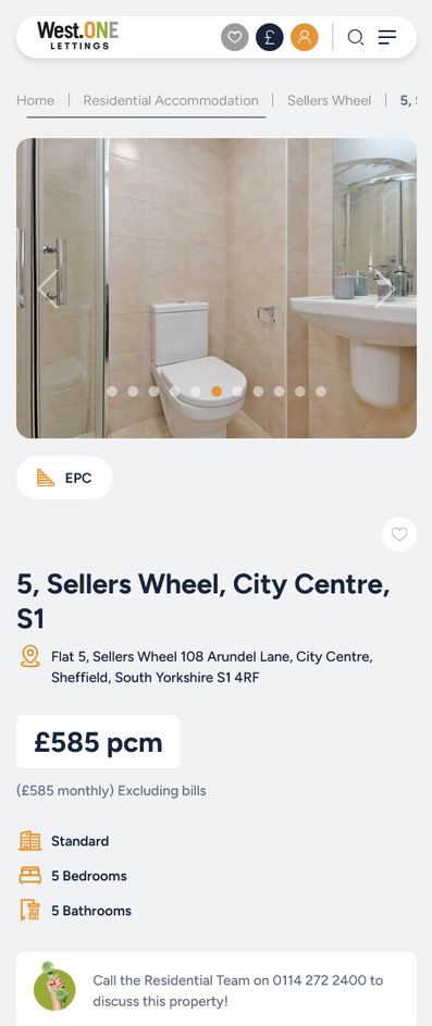 West One Lettings Property Profile